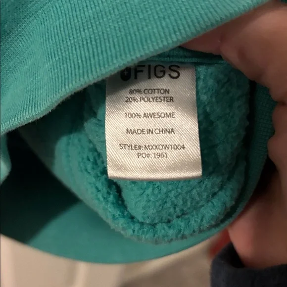 Figs hooded full zip sweatshirt - Picture 6 of 6